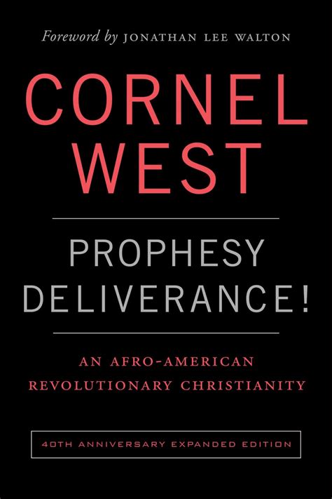 prophesy deliverance an afroamerican revolutionary christianity Epub